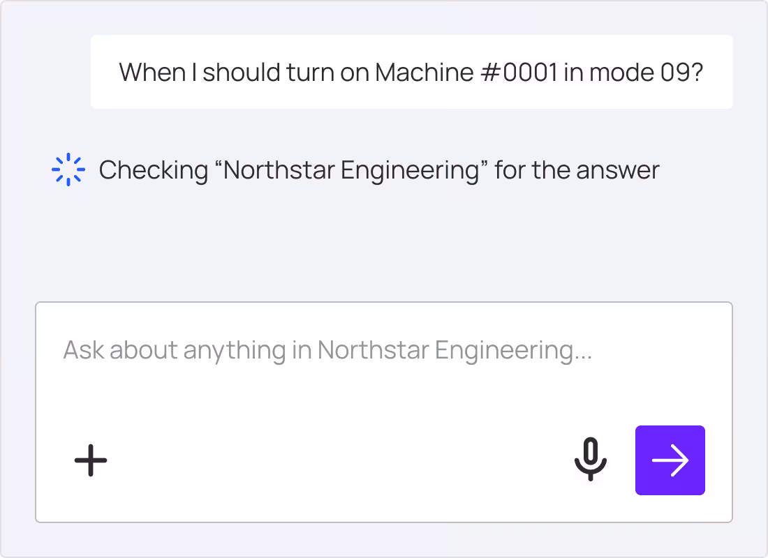 Q&A grounded in your Vault
